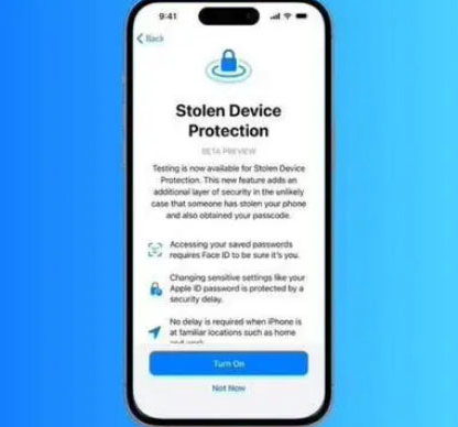 马尾苹果授权维修店分享被盗设备保护功能开启方法 