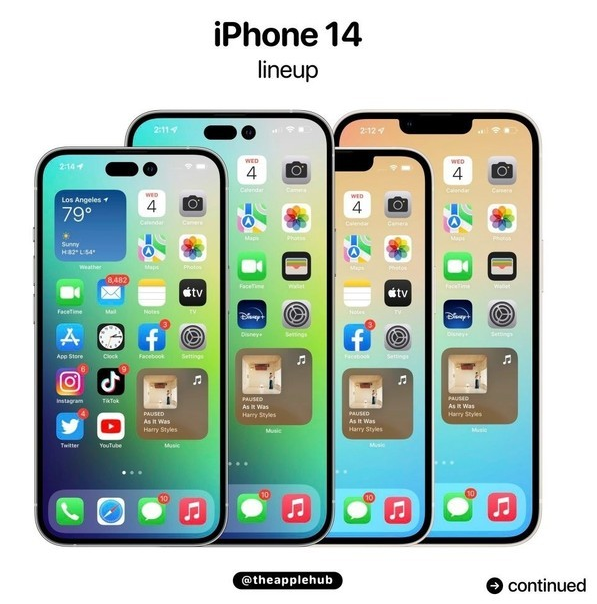 马尾苹果14维修分享iPhone 14全家福 
