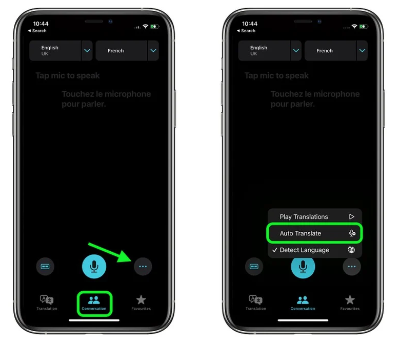 马尾苹果手机维修分享iOS 15 “翻译” App 新改进 