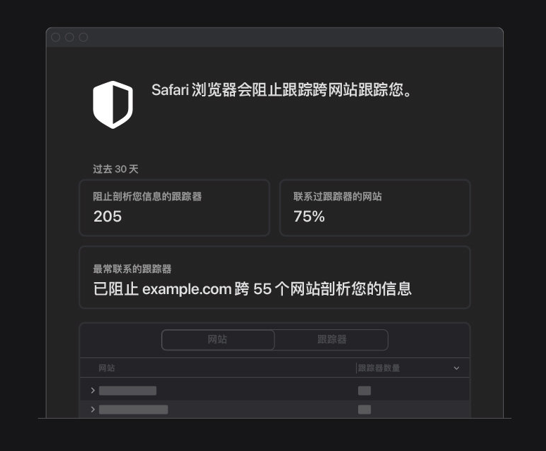 马尾苹果手机维修分享如何在 Safari 浏览器中查看和打开隐私报告 